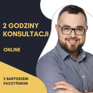 Konsultacja online z Bartoszem Paczyńskim - 2 godziny